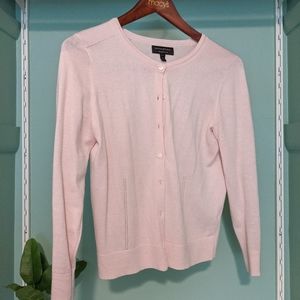 3 Banana Republic Cardigans (pink, green, black)